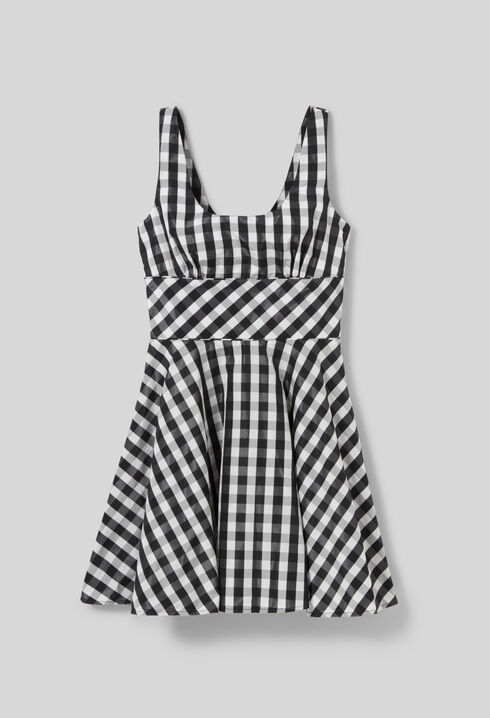 Robe courte patineuse