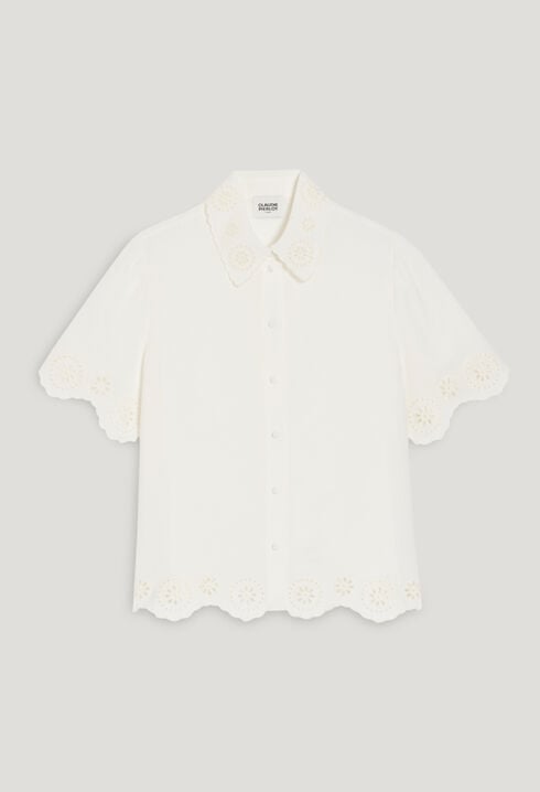 Broderie anglaise shirt