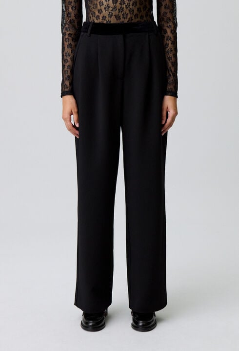 Pantalon droit tailleur