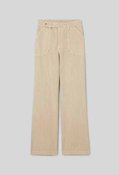 Jean denim droit