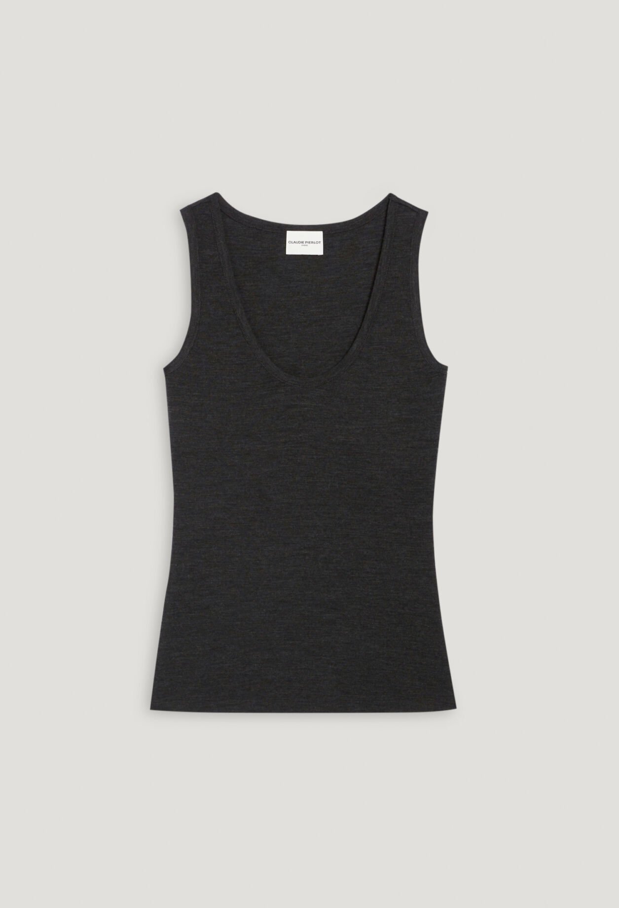 Wool vest top