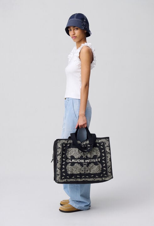 Recycled cotton tote bag 