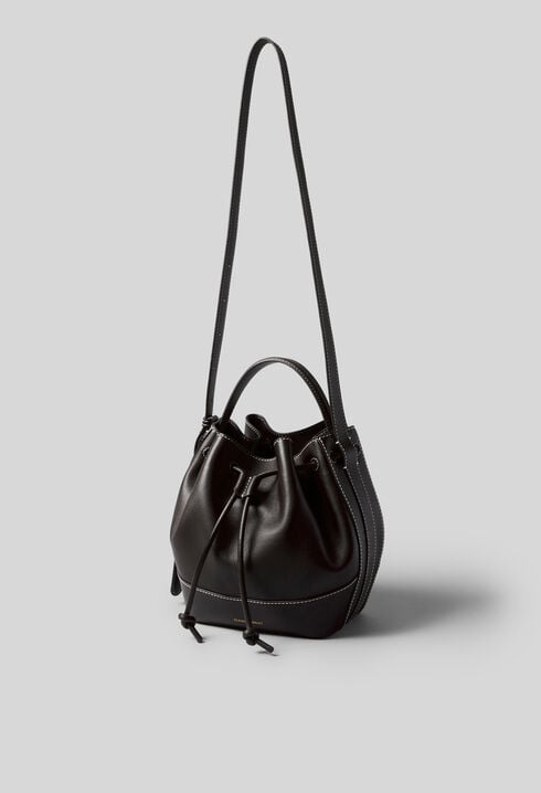 Sac seau cuir