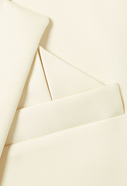 Tailored satin jacket