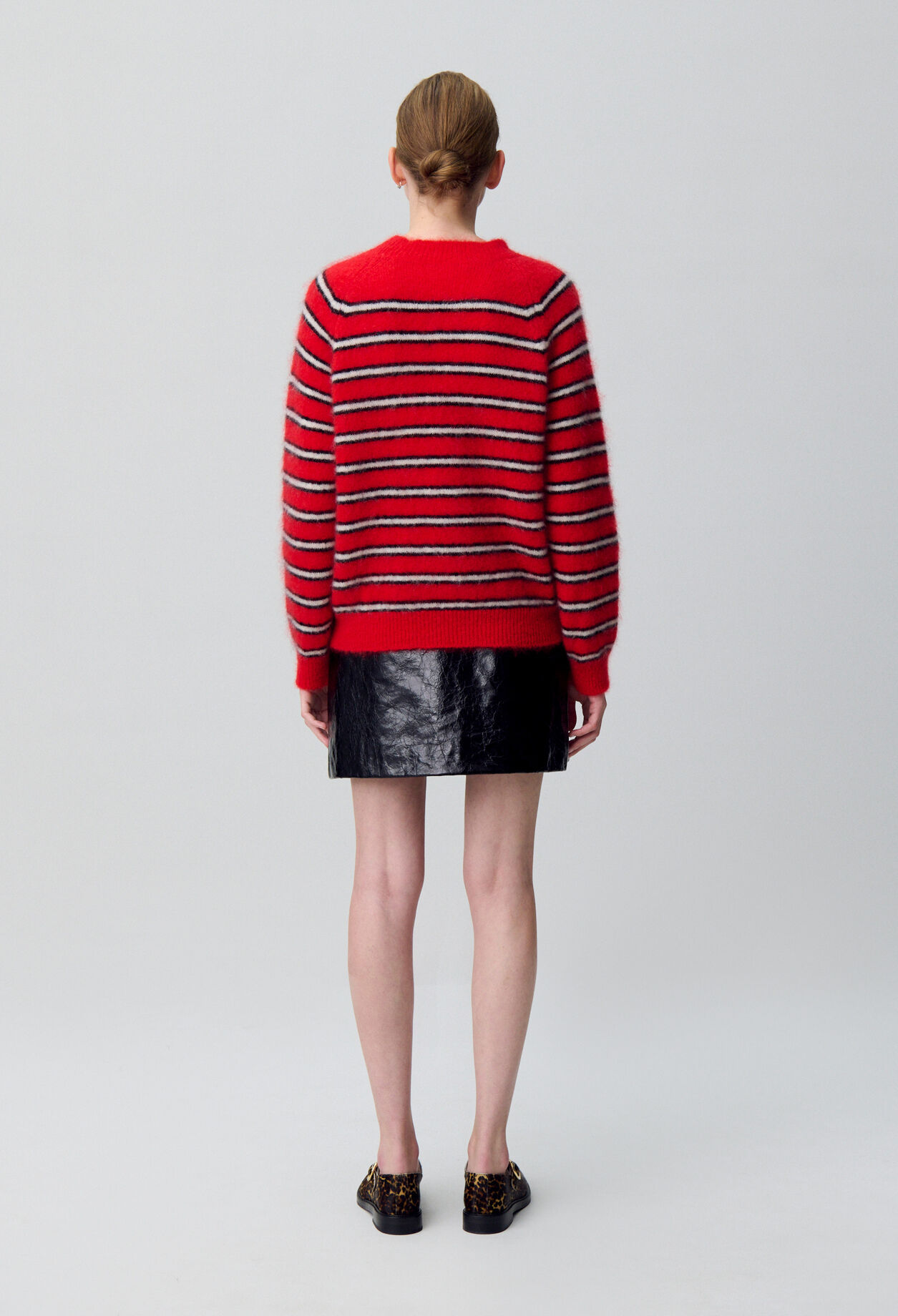 Pull large rayures