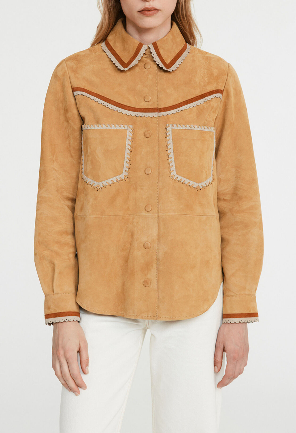 Surchemise suede