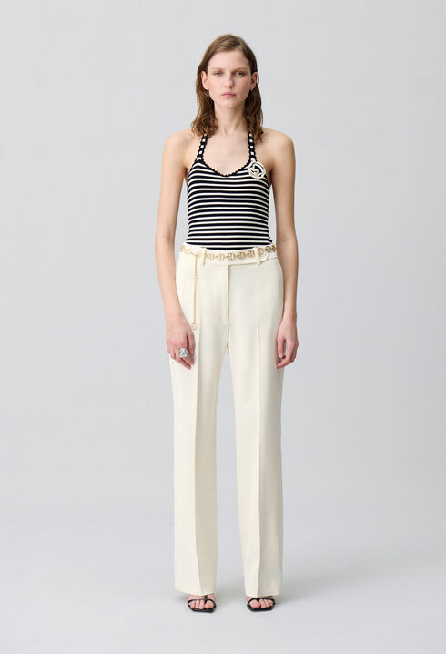 Pantalon droit de tailleur