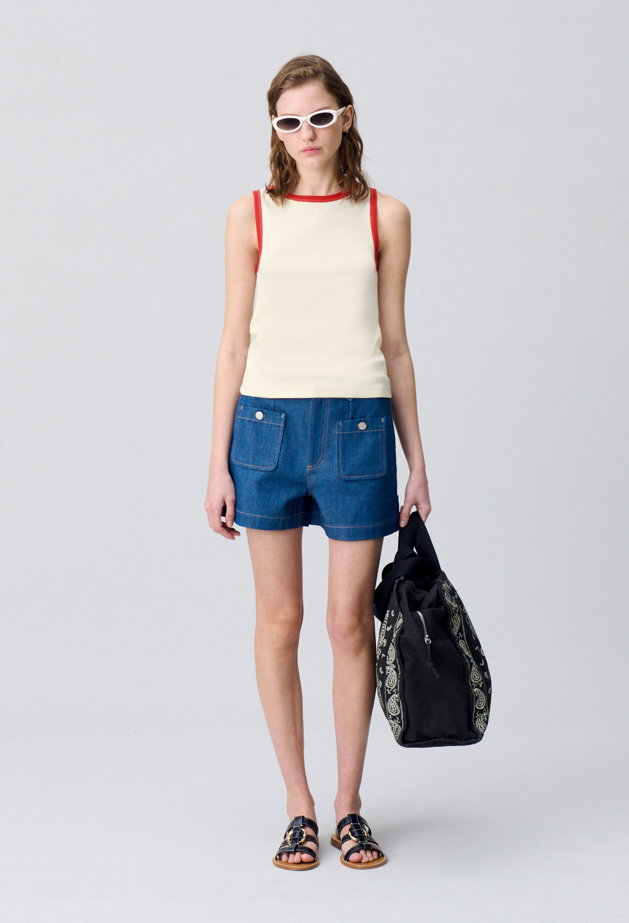 Contrast Tank Top