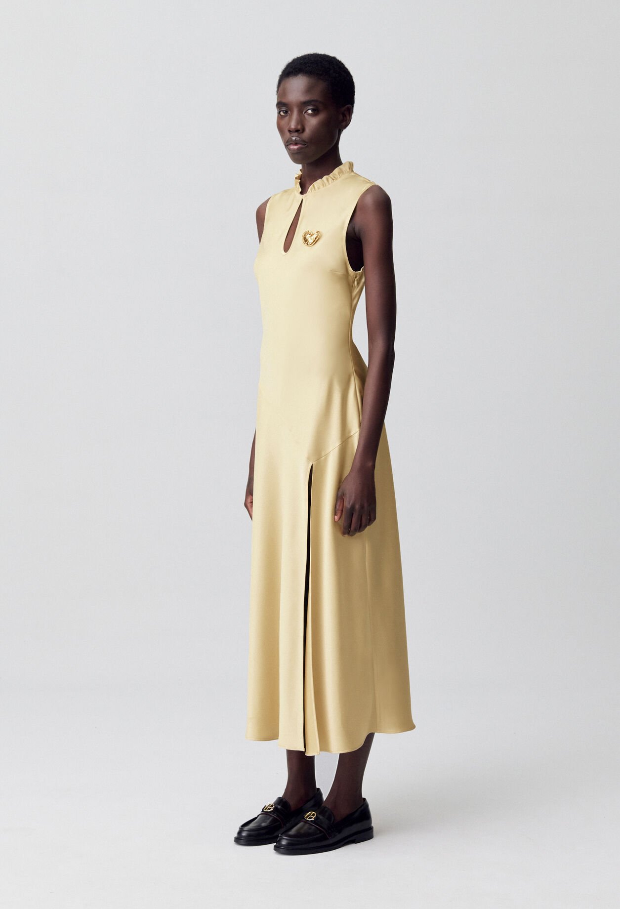 Robe longue fluide