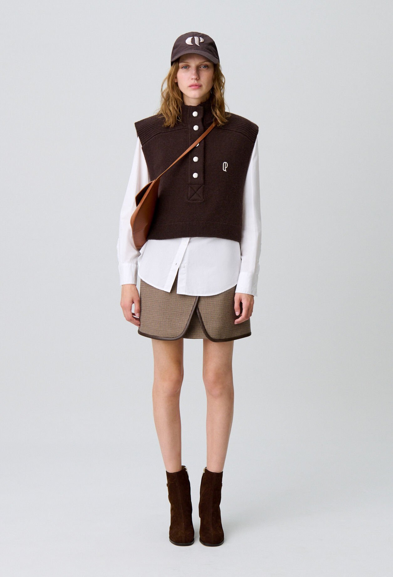 Col maille sans manches