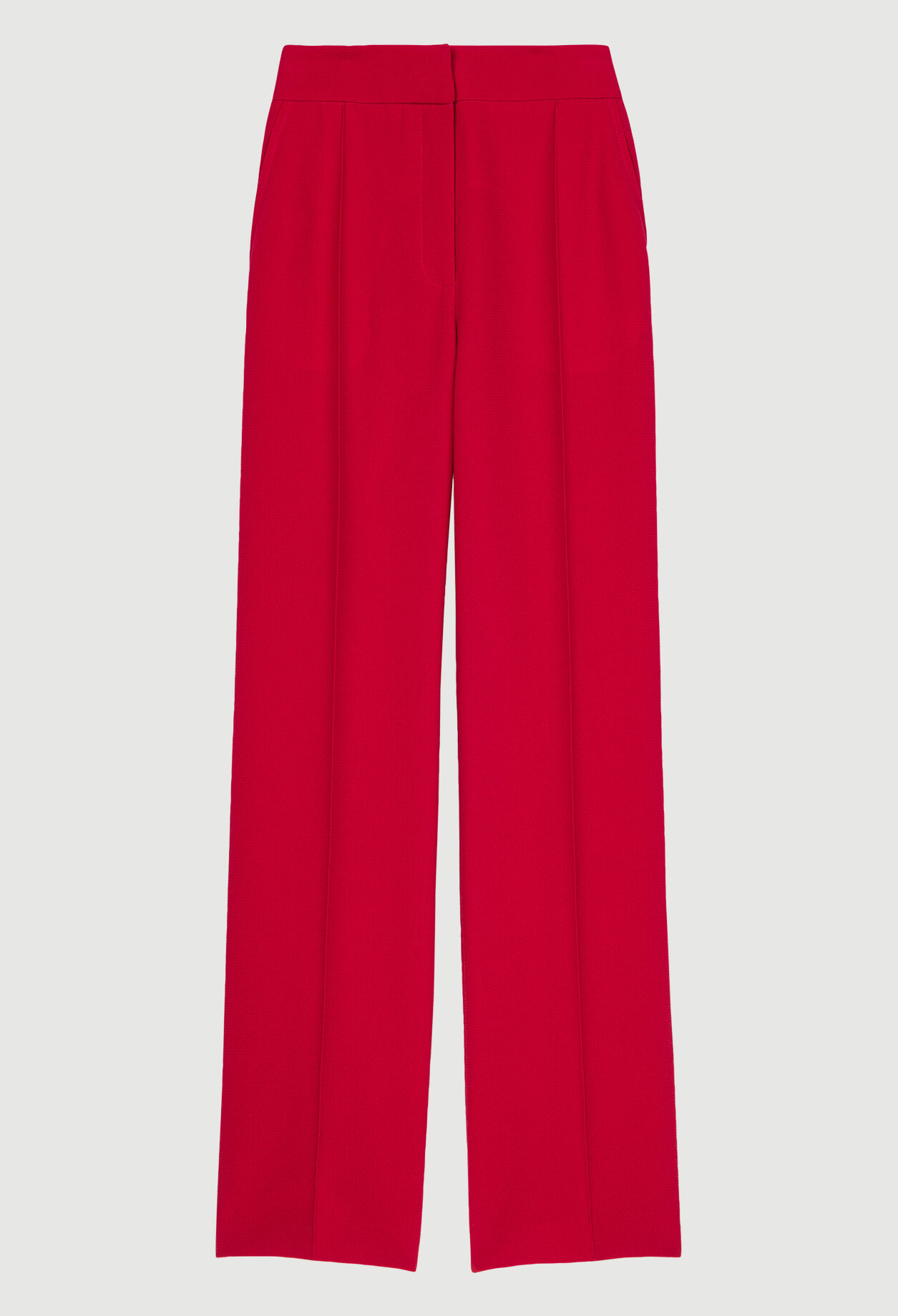 Flared tailored trousers
