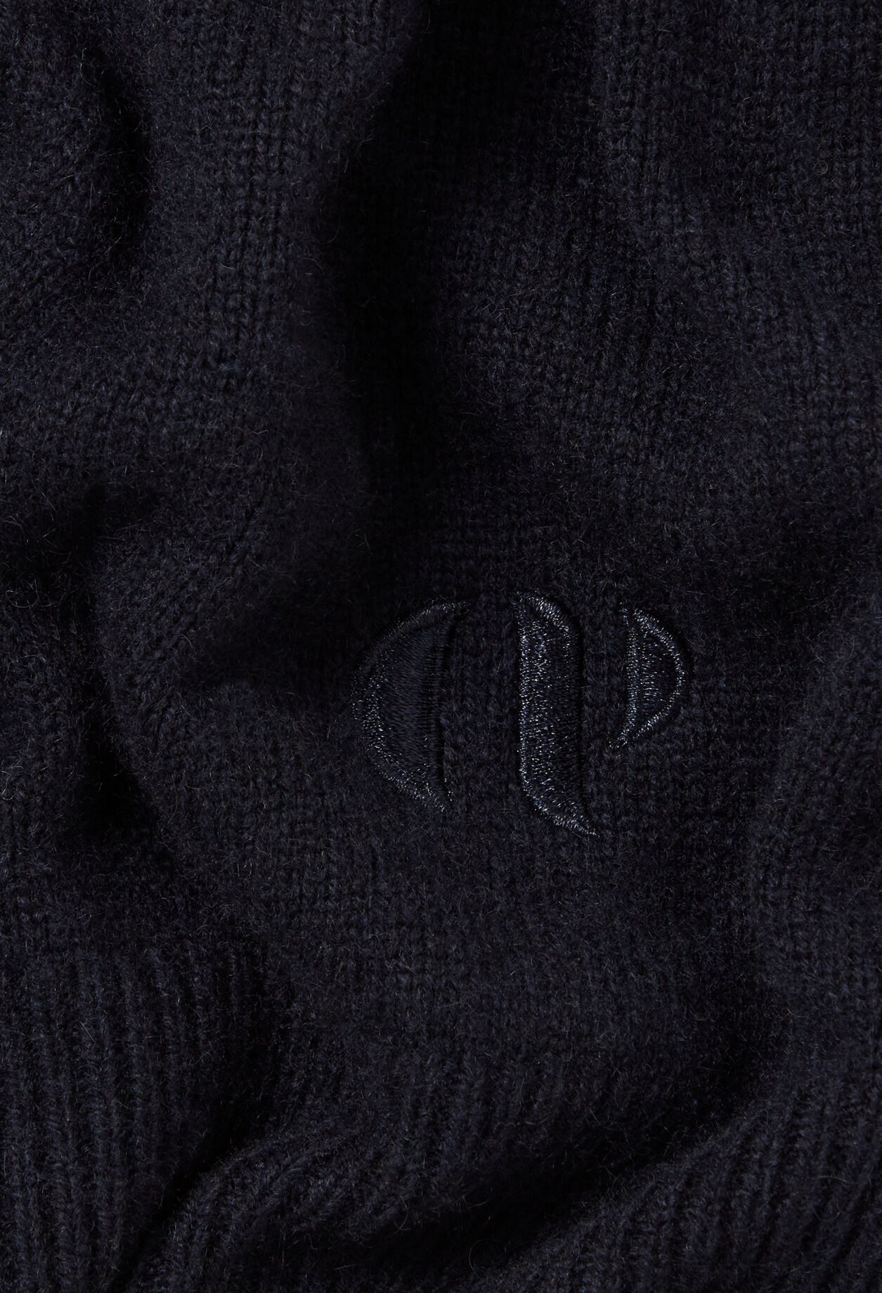 Navy cashmere jumper