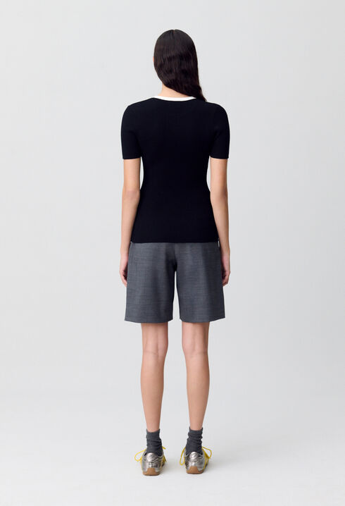 T-shirt maille fine