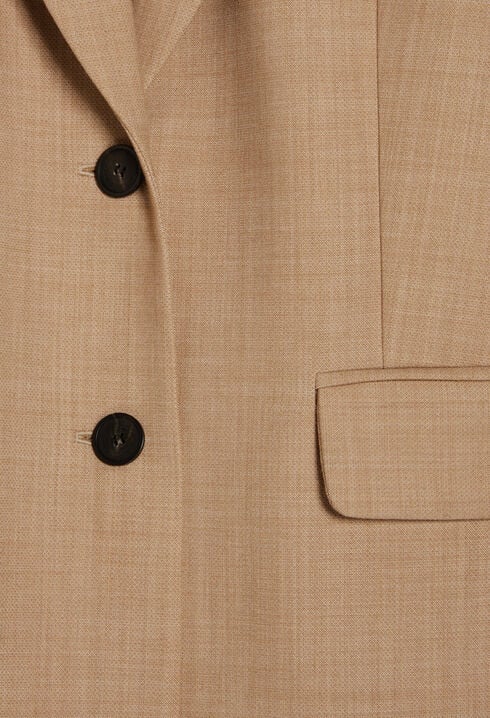 Veste tailleur beige