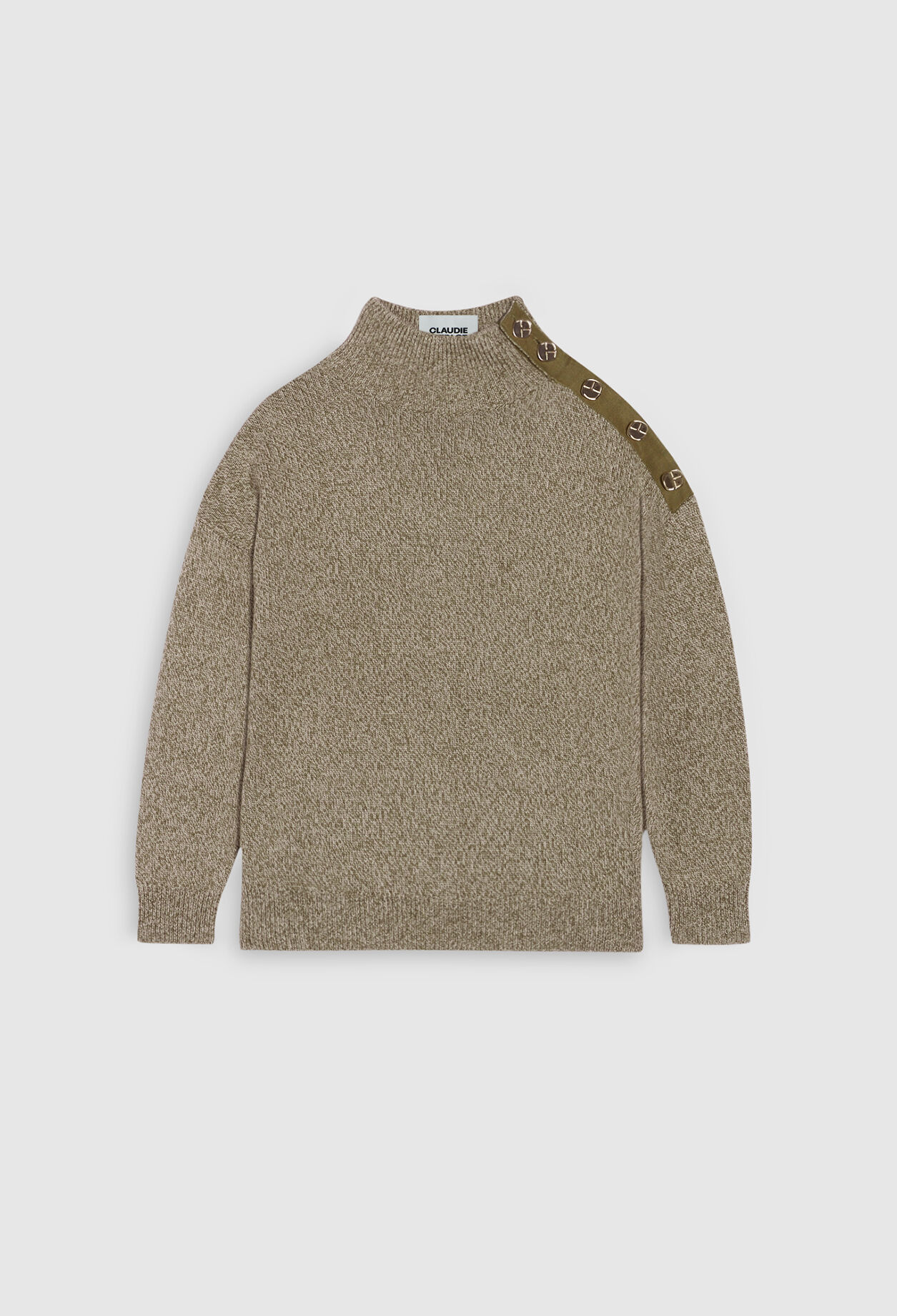 Oversize sweater in wool