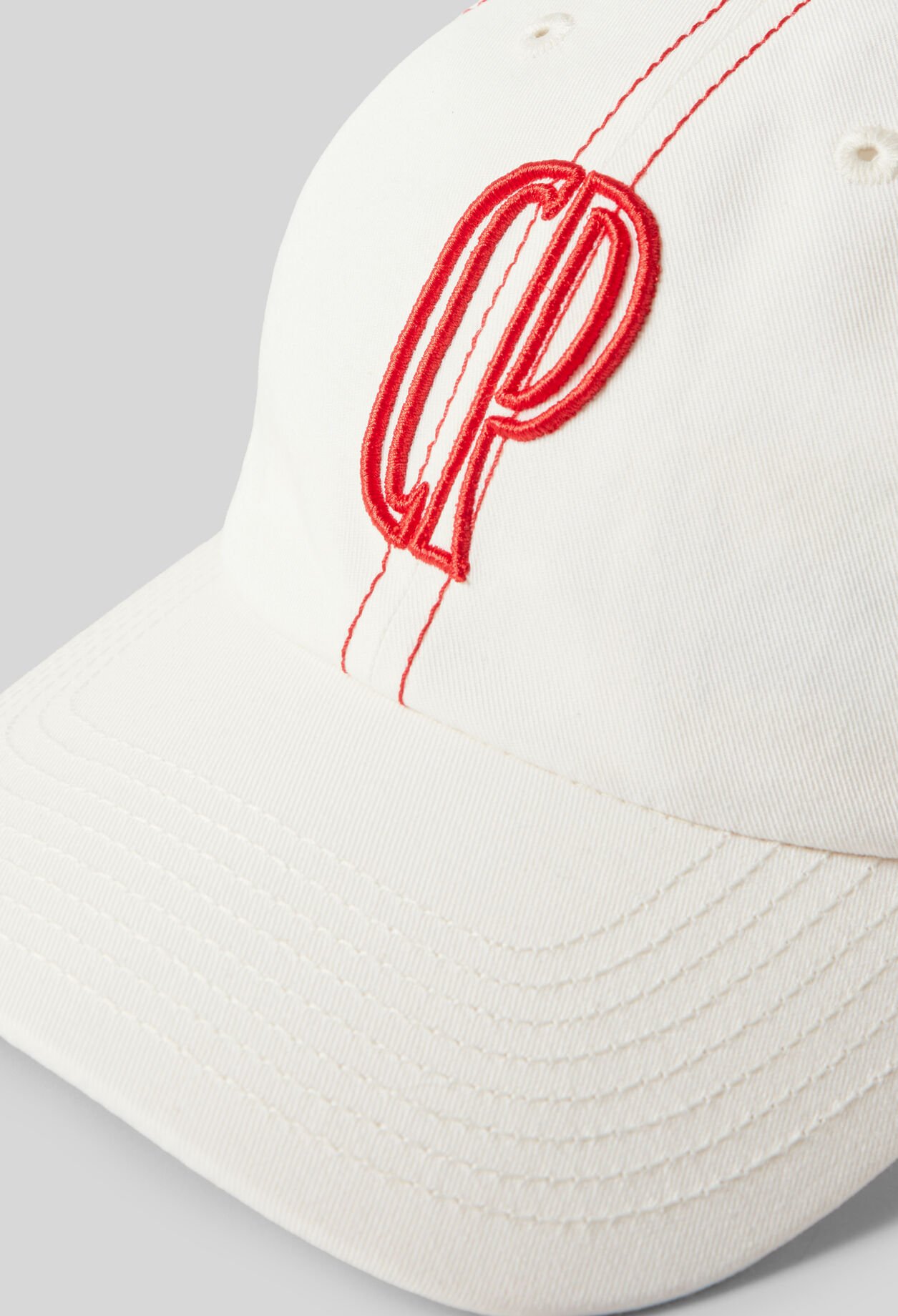 Casquette monogramme CP brodé