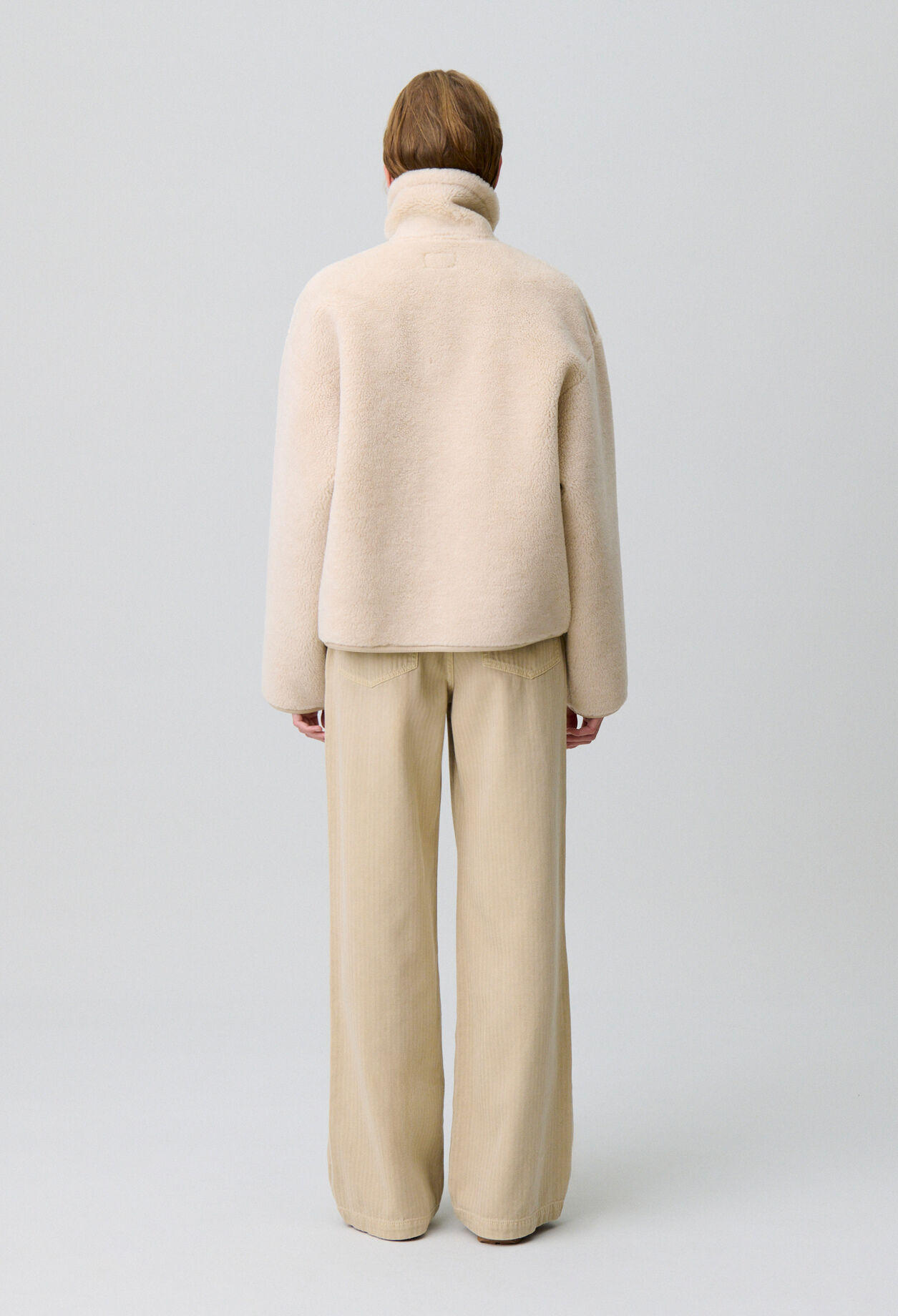 Shearling-Effect Coat