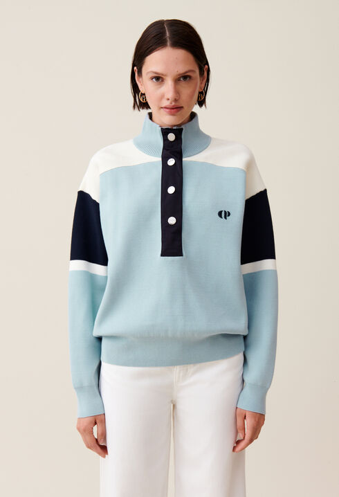 Sweatshirt Minimum col camionneur