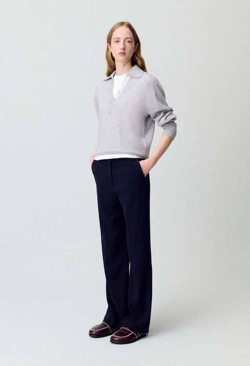 Pantalon droit de tailleur