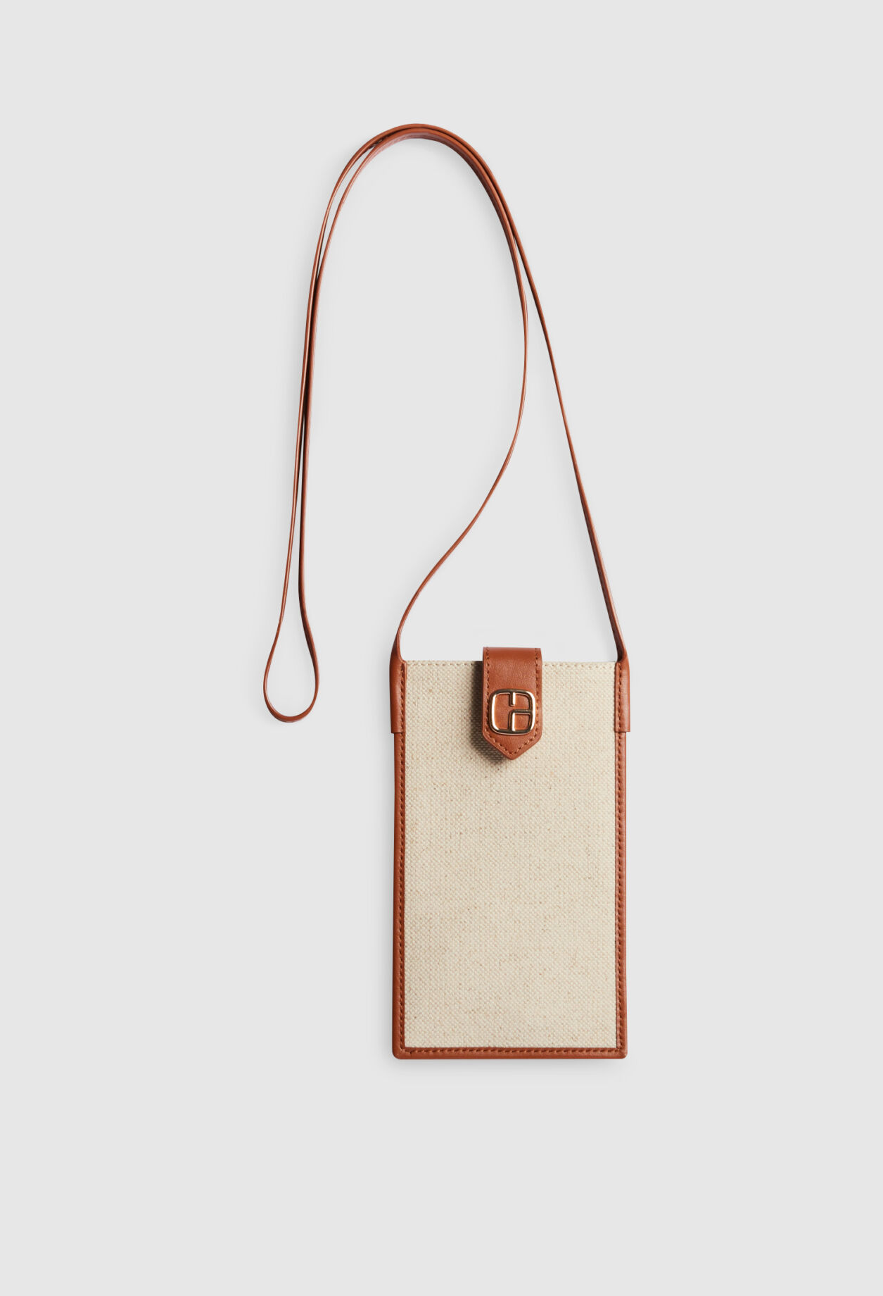 Small canvas shoulder bag