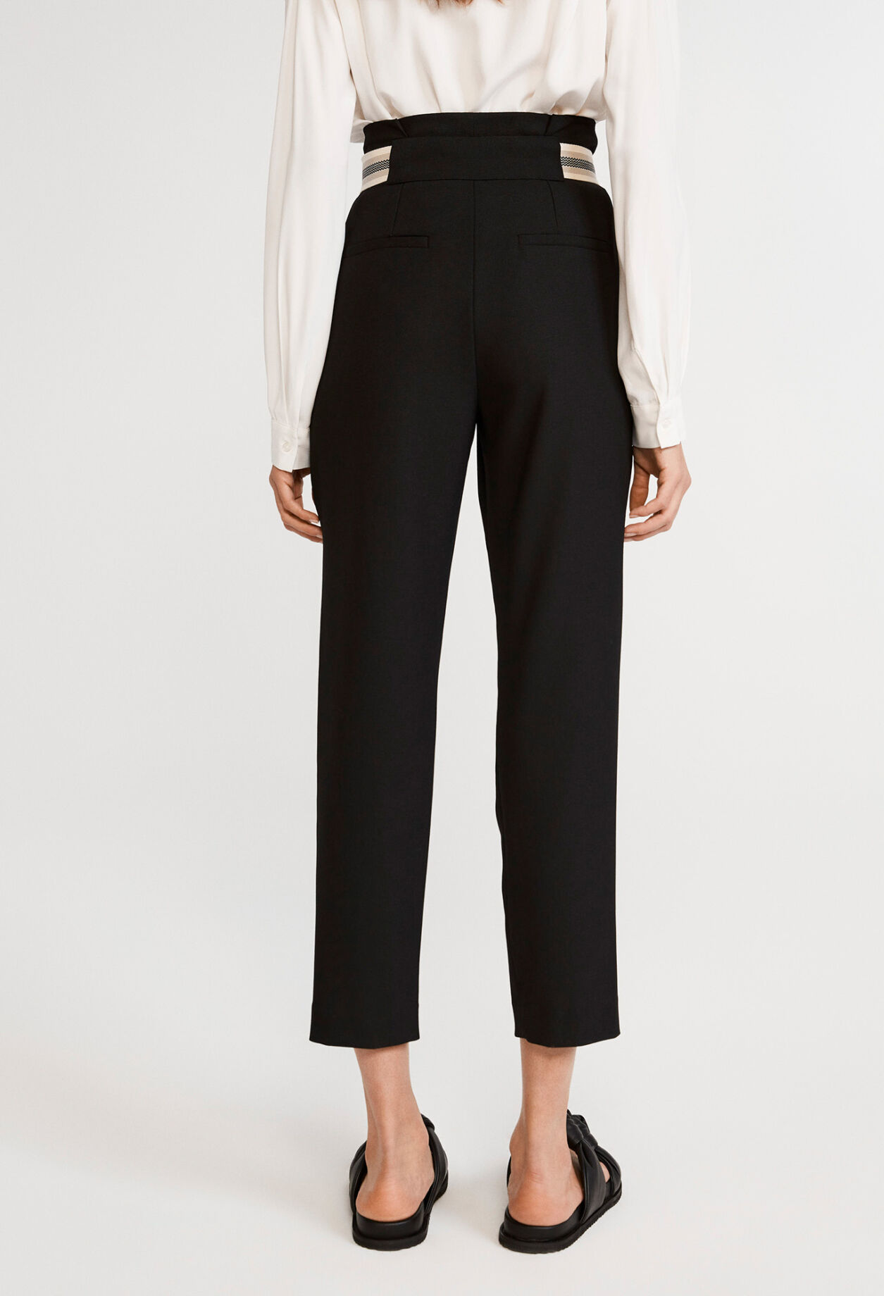 High-rise trousers
