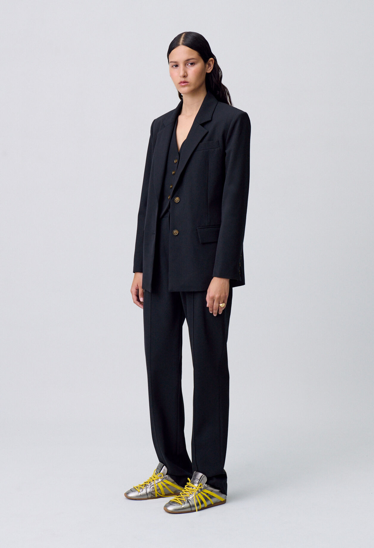 Veste droite tailleur