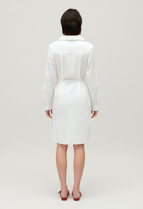 Short polo neck dress