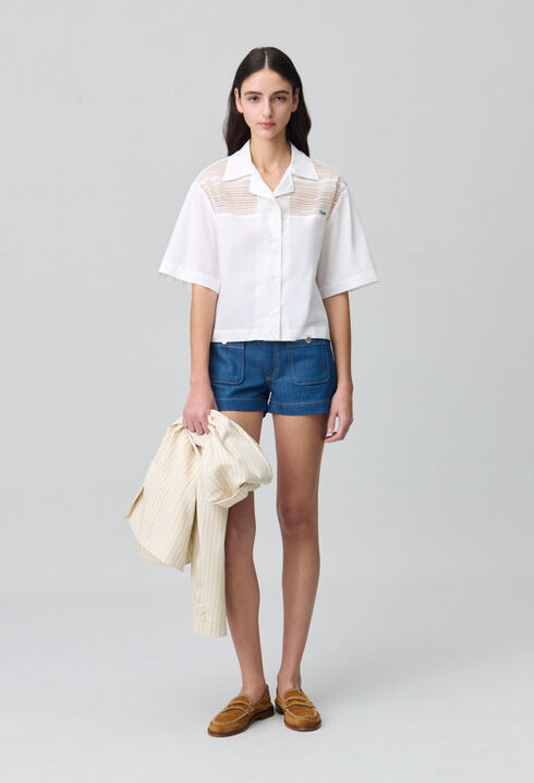 Chemise courte