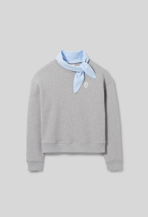 Sweatshirt col foulard