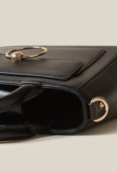 Sac Anouck cuir lisse chaîne
