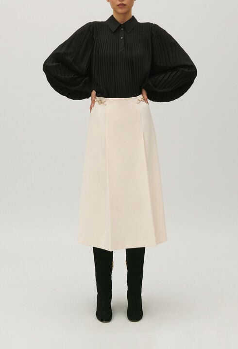 Chemisier plissé