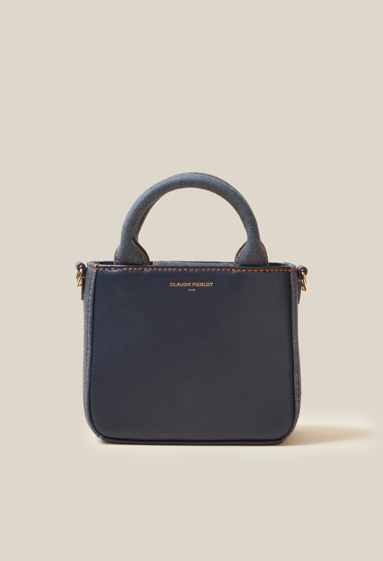 Mini sac Anouck denim chaîne