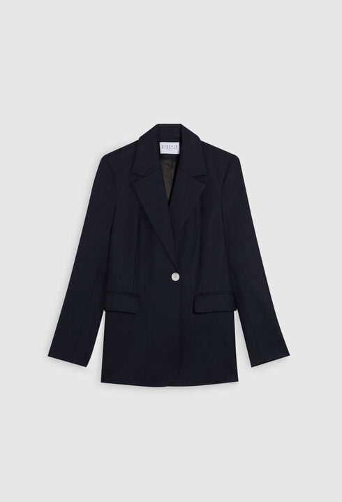 Traceable wool jacket