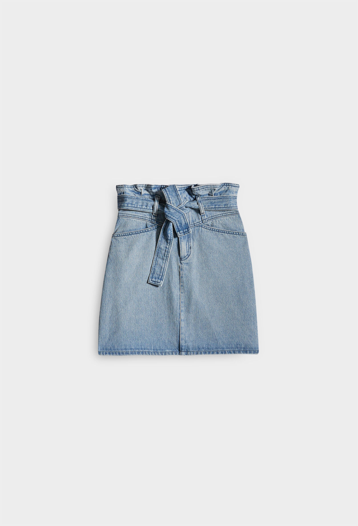 Jupe en jean droite