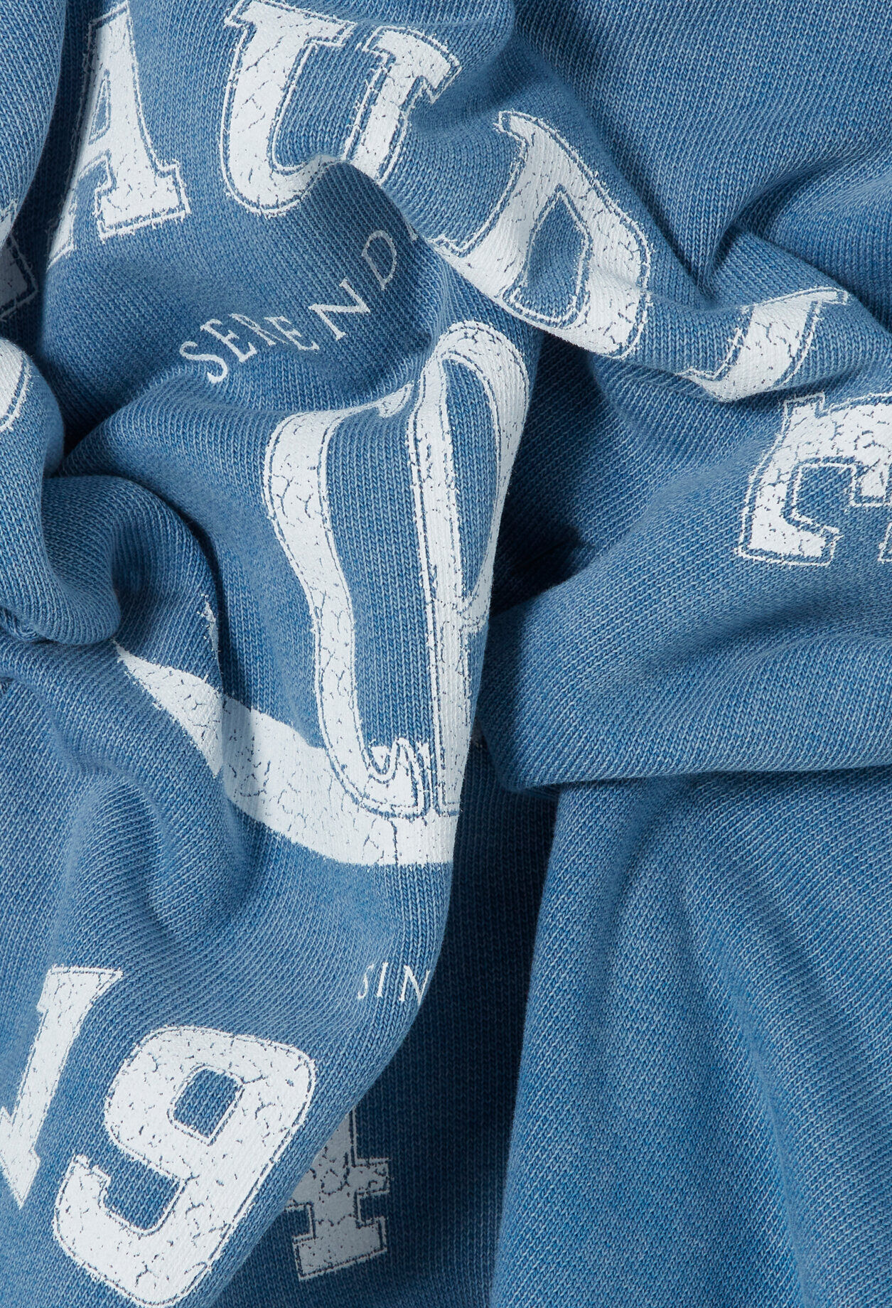 Washed cotton sweatshirt