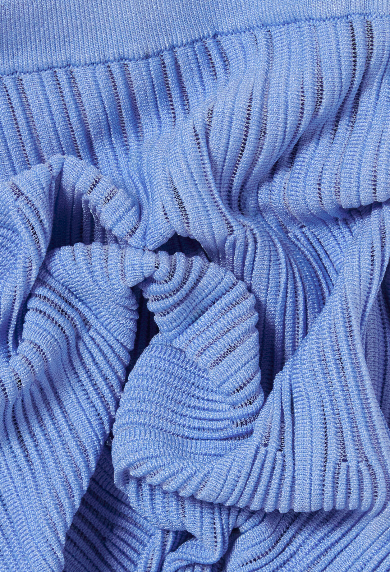 Jupe courte maille fine