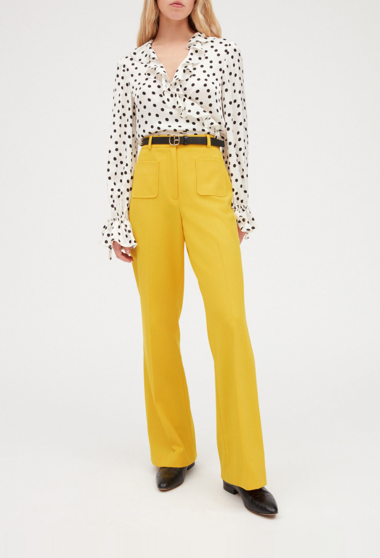Flared trousers