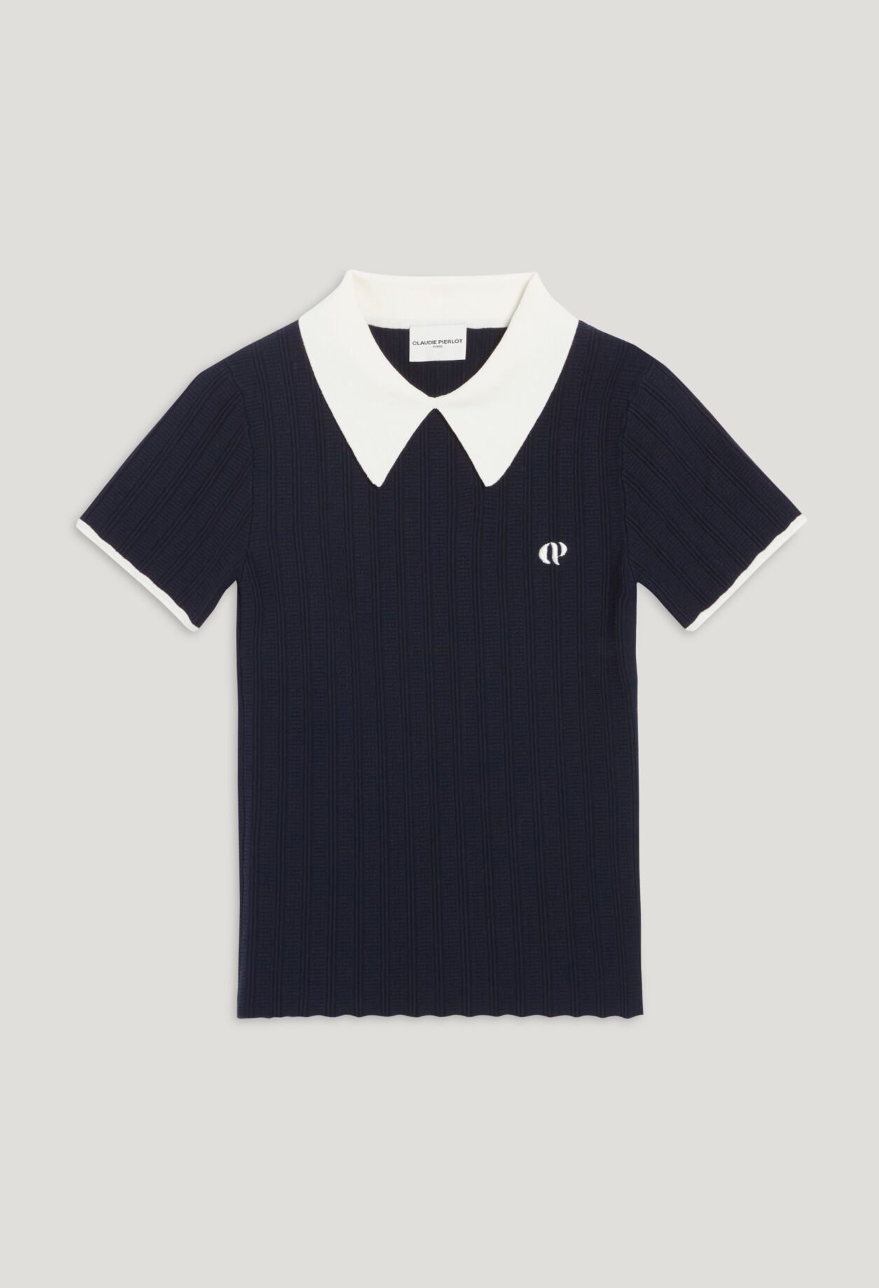 Navy blue tennis top