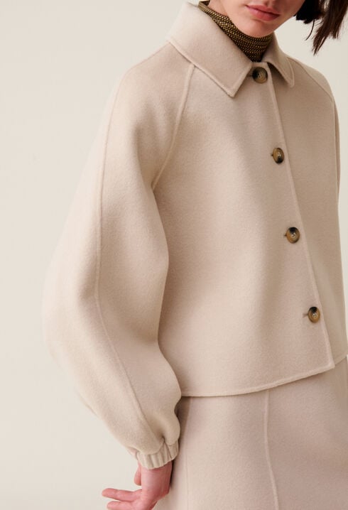 Short Shirt Collar Jacket