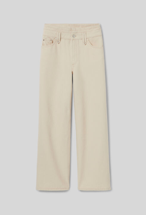 Straight leg jeans