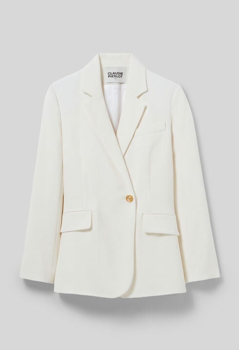 Veste tailleur boutonnée