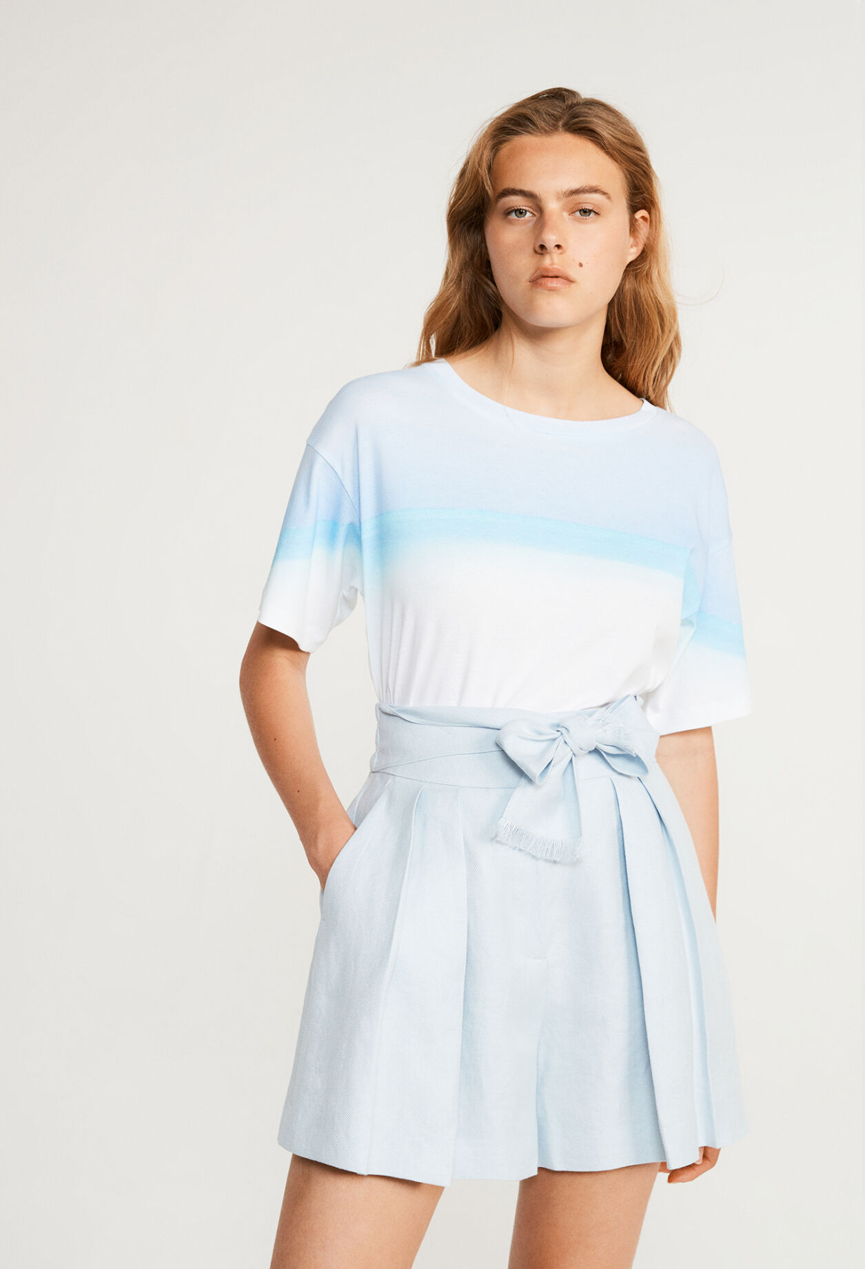 Organic cotton printed T-shirt