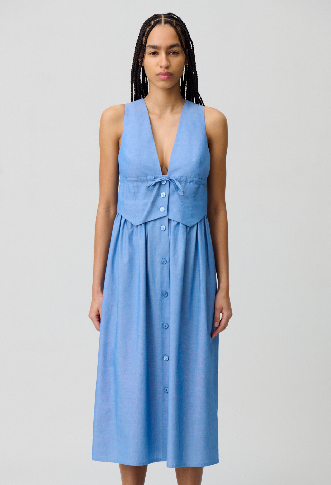 Long Blazer Dress