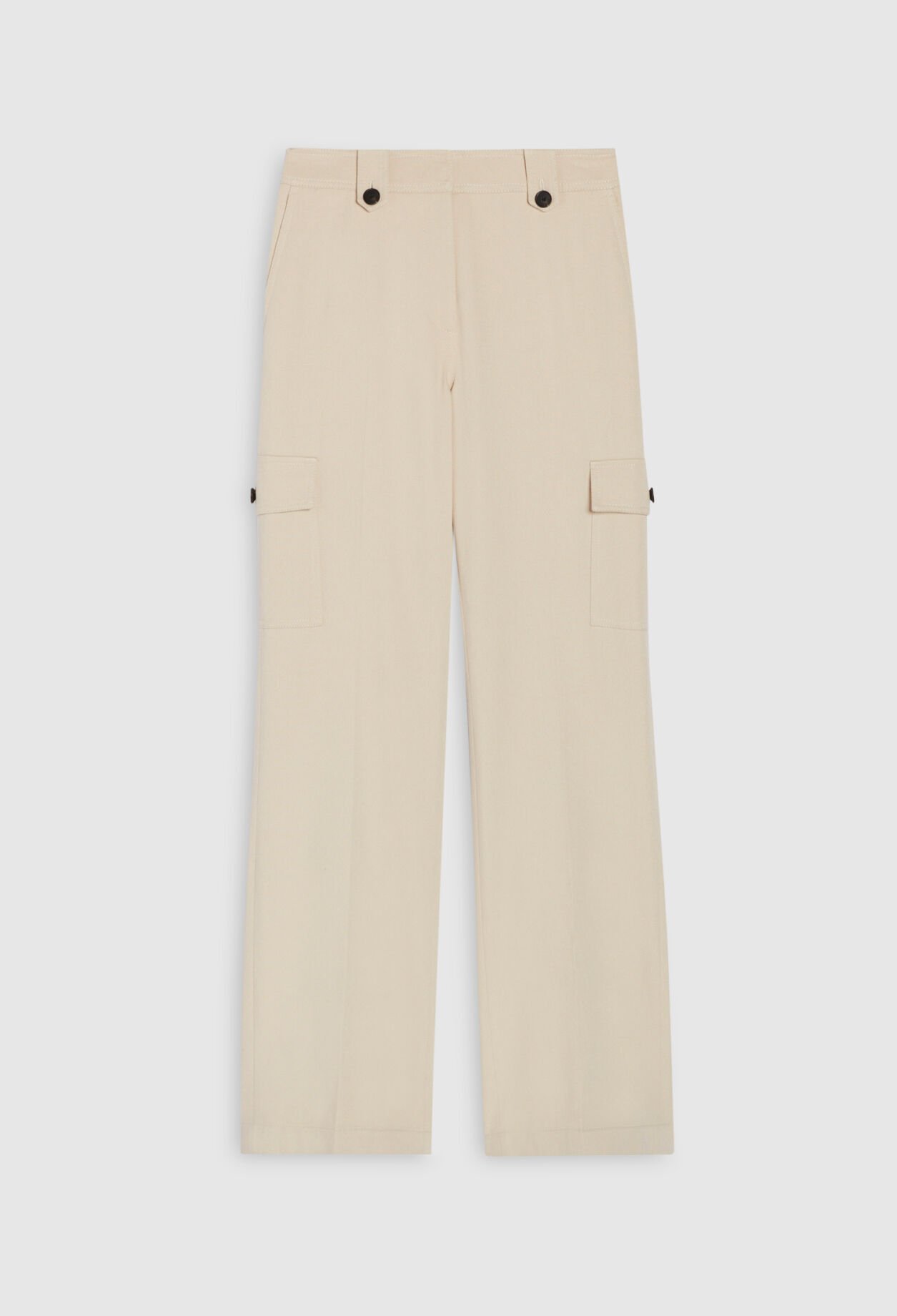 Pantalon cargo beige