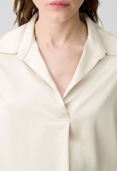 Floaty pleated blouse