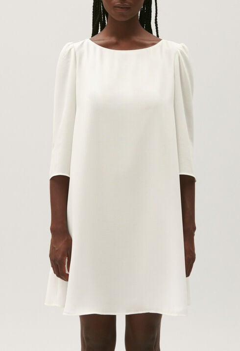 Robe rififi blanche