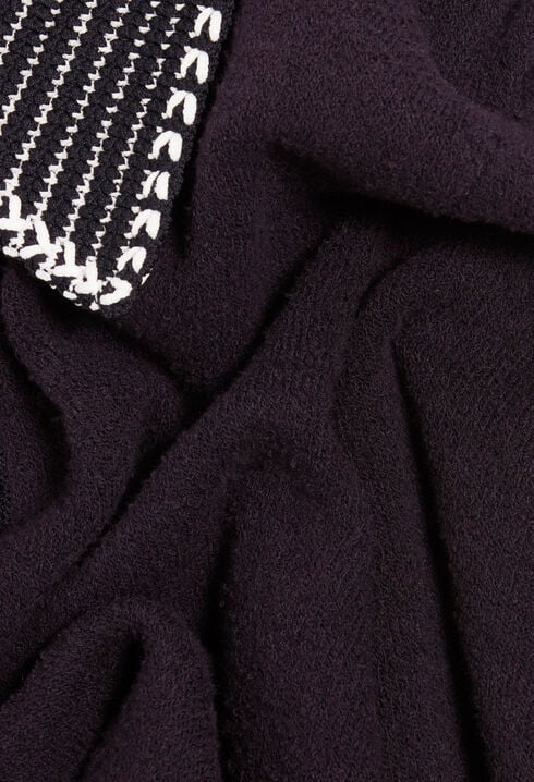 Cardigan court maille