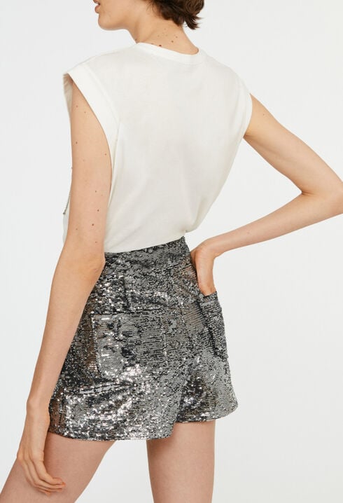 Short à sequins