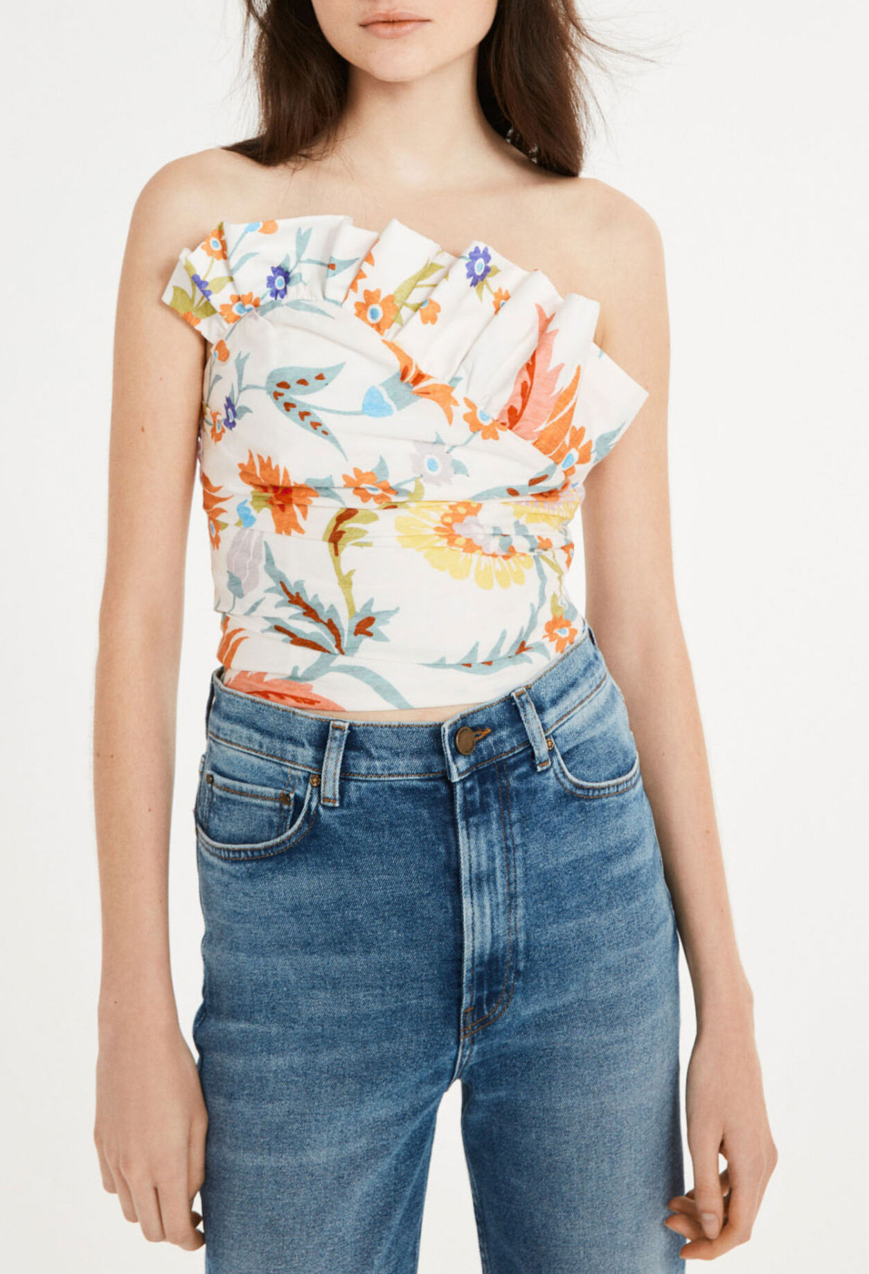 Print bustier