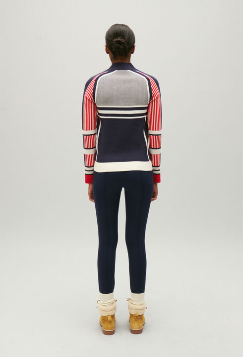 Pull maille jacquard